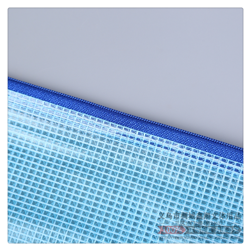 File Bag Thickened Transparent Mesh Zipper Bag Large Capacity Office File Bag for Students Plastic Material Examination Paper Bag File Bag Thickened Transparent Mesh Zipper Bag Large Capacity Office File Bag for Students Plastic Material Examination Paper Bag