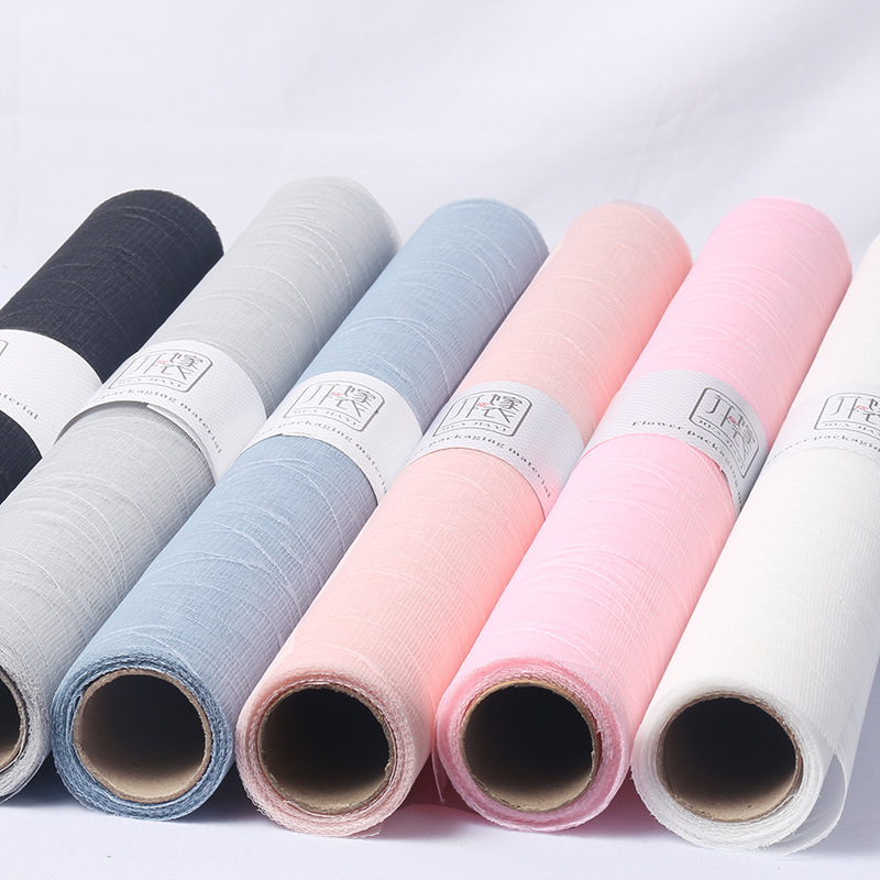 Material Mesh Voile Texture Bouquet Flowers Gift Box Packaging Material Wrapping Paper Bag Shop Supplies Wholesale Material Mesh Voile Texture Bouquet Flowers Gift Box Packaging Material Wrapping Paper Bag Shop Supplies Wholesale