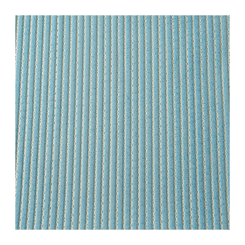 Polyester Elastic Strip Sandwich Mesh Vertical Stripe Mesh Fabric Wholesale Bags Shoes Material Sportswear Mesh Fabric
