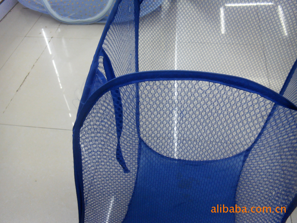 Yiwu manufacturers supply polyester mesh material laundry basket simple style storage basket fashion high-end dish cover Yiwu manufacturers supply polyester mesh material laundry basket simple style storage basket fashion high-end dish cover
