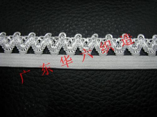 Factory direct wholesale nylon large tooth Crown side webbing lace