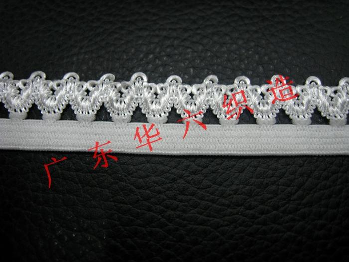 Factory direct wholesale nylon large tooth Crown side webbing lace Factory direct wholesale nylon large tooth Crown side webbing lace
