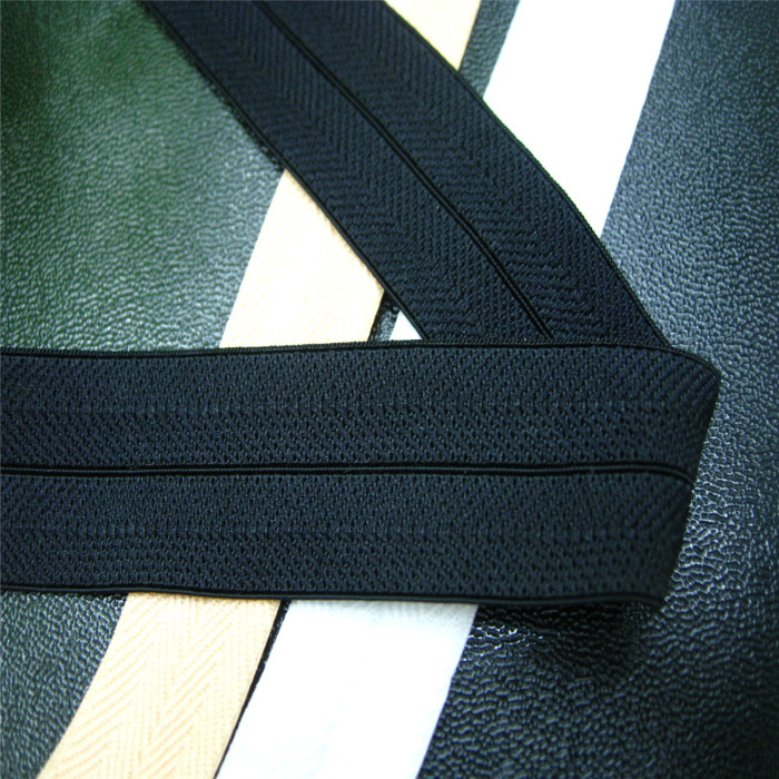 New nylon jacket thick high elastic webbing thread smooth headband garment accessories New nylon jacket thick high elastic webbing thread smooth headband garment accessories