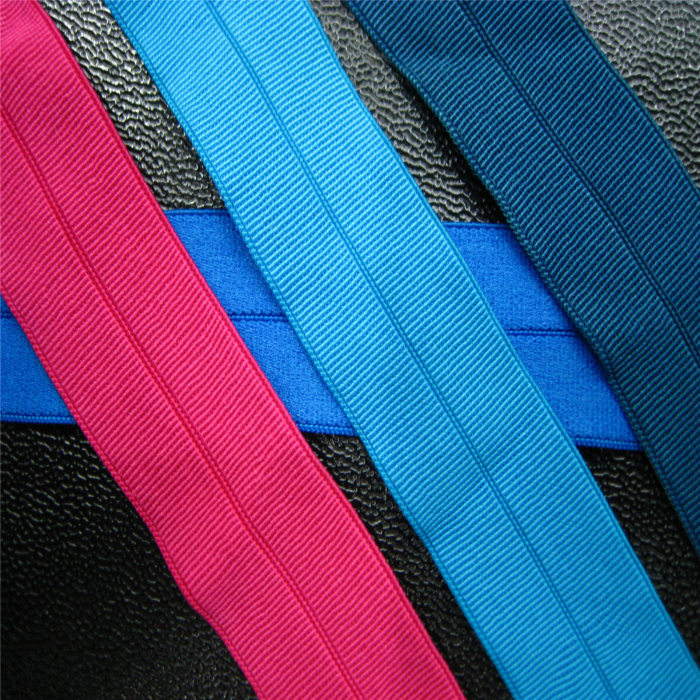 New nylon jacket thick high elastic webbing thread smooth headband garment accessories New nylon jacket thick high elastic webbing thread smooth headband garment accessories