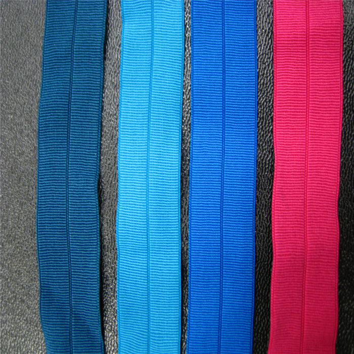 New nylon jacket thick high elastic webbing thread smooth headband garment accessories New nylon jacket thick high elastic webbing thread smooth headband garment accessories