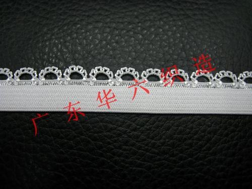 Factory direct wholesale nylon nylon Crescent tooth side webbing lace