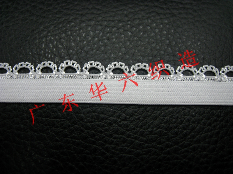 Factory direct wholesale nylon nylon Crescent tooth side webbing lace