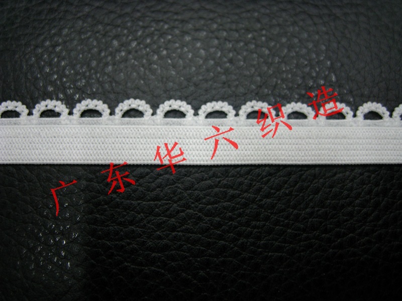 Factory direct wholesale nylon nylon Crescent tooth side webbing lace