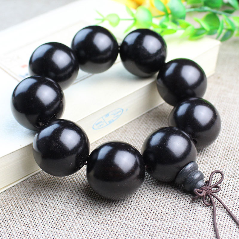 Wholesale Purple Sandalwood Ebony Eaglewood Buddha Beads 108 Couple Bracelet Crafts Men's Female Accessories Ebony Bracelet