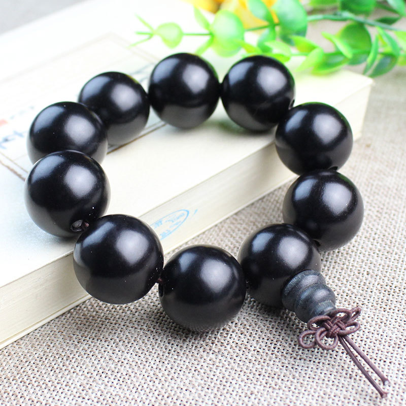 Wholesale Purple Sandalwood Ebony Eaglewood Buddha Beads 108 Couple Bracelet Crafts Men's Female Accessories Ebony Bracelet