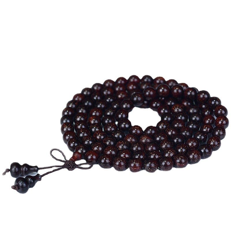 Zambia Pterocarpus Santalinus Venus Old Buddha Beads 108 Bracelet for Men and Women Red Sandalwood Full Star Crafts Factory Wholesale