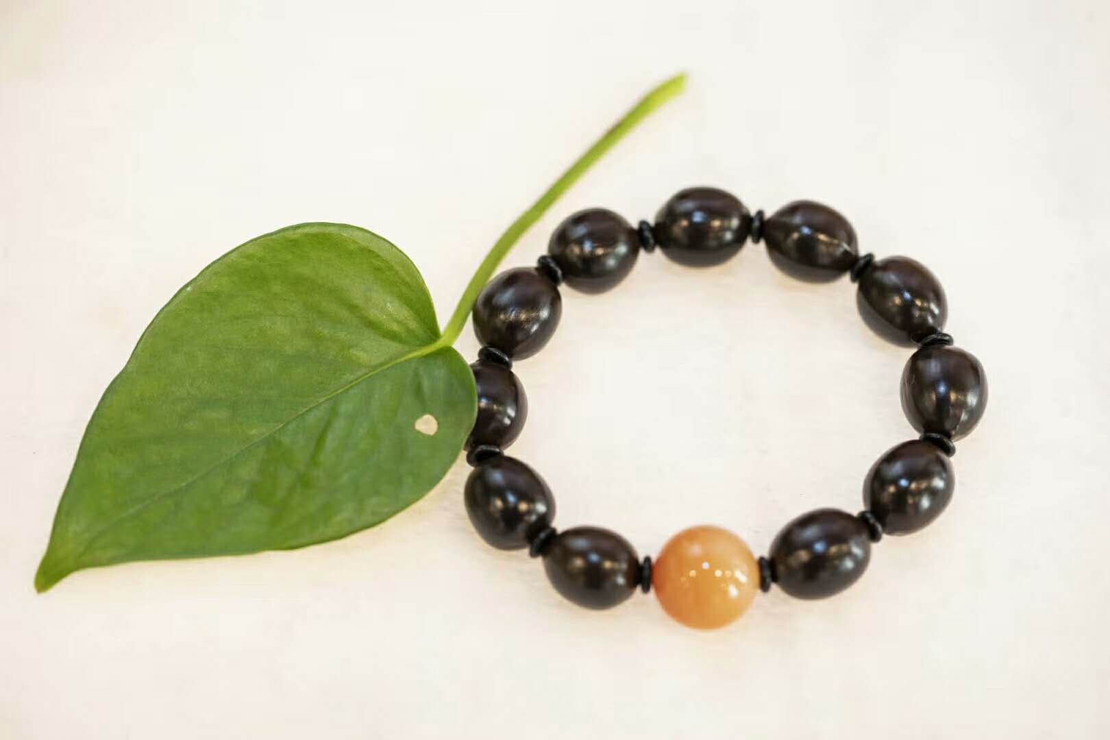 Non-Heritage Culture Zhengxin Lotus Seed Beads String Bracelet Crafts Pendant Buddha Beads Buddha Statue Educational Supplies Gift Temple Knot