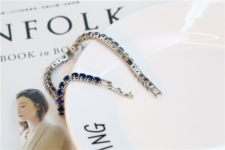 European and American Men's Hip Hop Bracelet Wholesale Cross-Border Sold Jewelry Amazon EBay Hot Sale Micro Inlaid Zircon Bracelet for Women