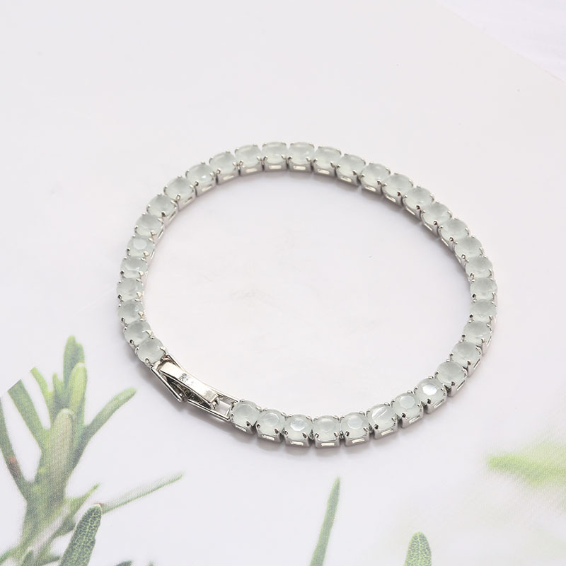 European and American Men's Hip Hop Bracelet Wholesale Cross-Border Sold Jewelry Amazon EBay Hot Sale Micro Inlaid Zircon Bracelet for Women