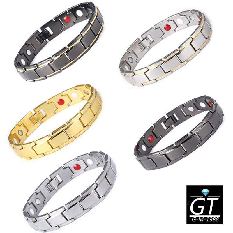 Handicraft Brocade Wish Hot Men&#039;s Alloy Health Couple Magnetic Bracelet Fashion Detachable Magnetic Therapy Bracelet
