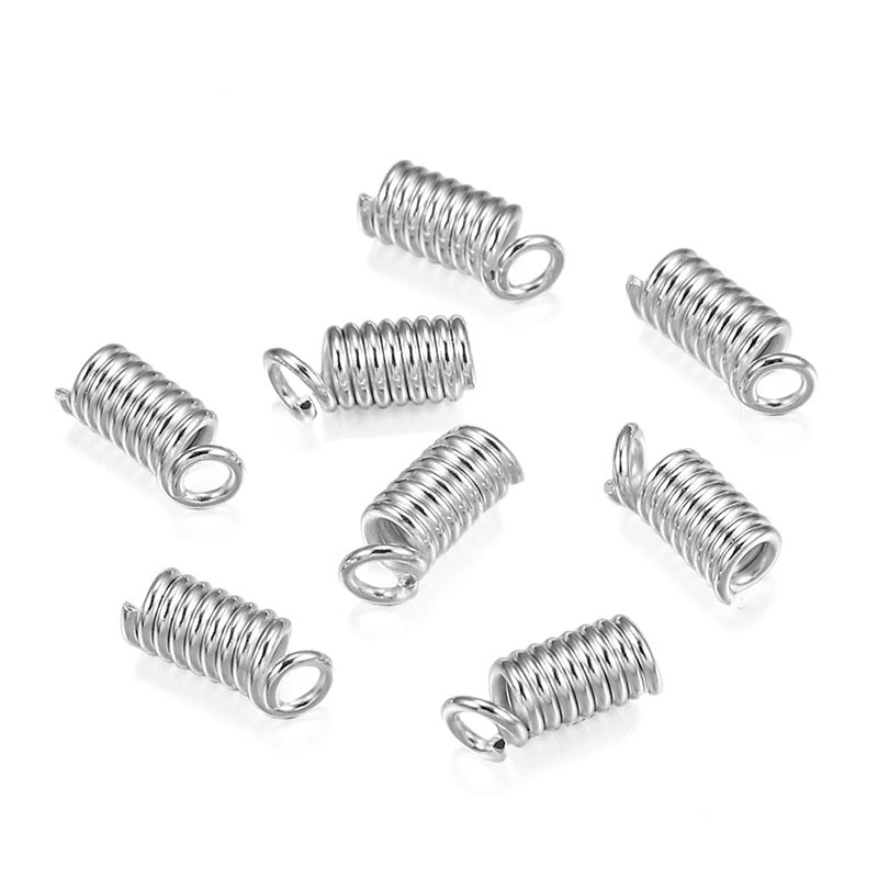 DIY Ornament Accessories Necklace Bracelet Material Bronze Silver Metal Buckle Leather Rope Connector Spring Fastener DIY Ornament Accessories Necklace Bracelet Material Bronze Silver Metal Buckle Leather Rope Connector Spring Fastener