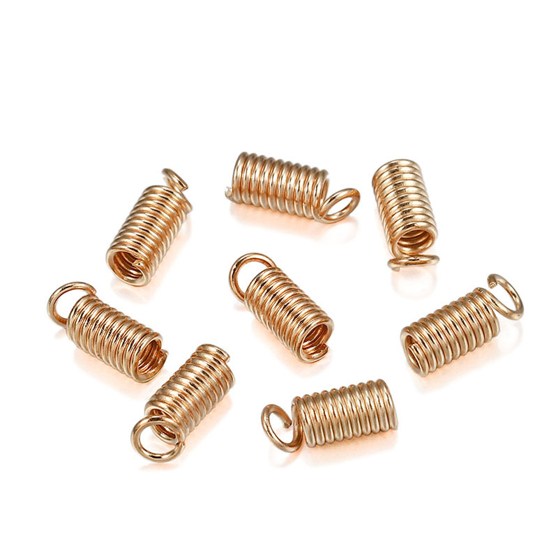 DIY Ornament Accessories Necklace Bracelet Material Bronze Silver Metal Buckle Leather Rope Connector Spring Fastener DIY Ornament Accessories Necklace Bracelet Material Bronze Silver Metal Buckle Leather Rope Connector Spring Fastener