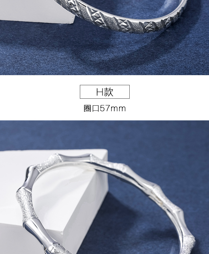 Xuping Jewelry Push-Pull Glossy Dragon and Phoenix Bracelet Female Cooperized Silver Bracelet High Sense Mother's Day Gift to Give Mom