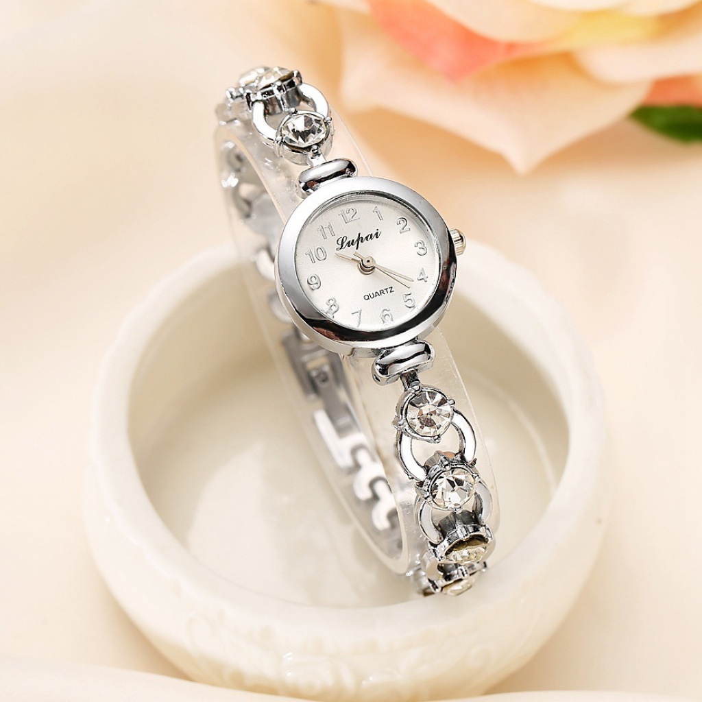 Green Style Niche Women's Quartz Watch Pearl Alloy Bracelet Women's Watch Wholesale Women's Watch Women's Watch