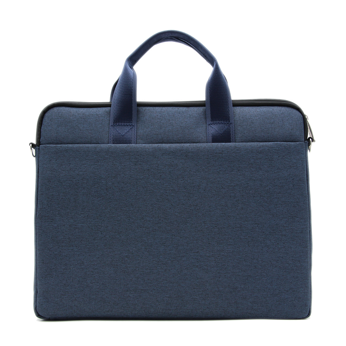 Qinbo Zipper Portable Briefcase File Bag Canvas Large Capacity Computer Bag Canvas Briefcase Batch Customization