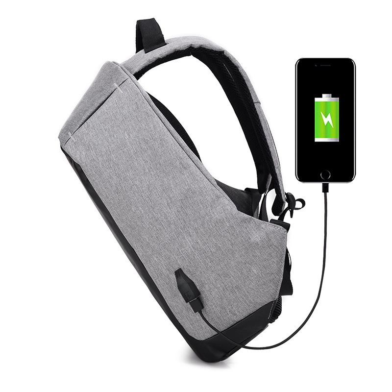 Exclusive for Cross-Border Anti-Theft Backpack Laptop Gift Bag 16-Inch Computer Backpack Casual USB Charging Travel Bag