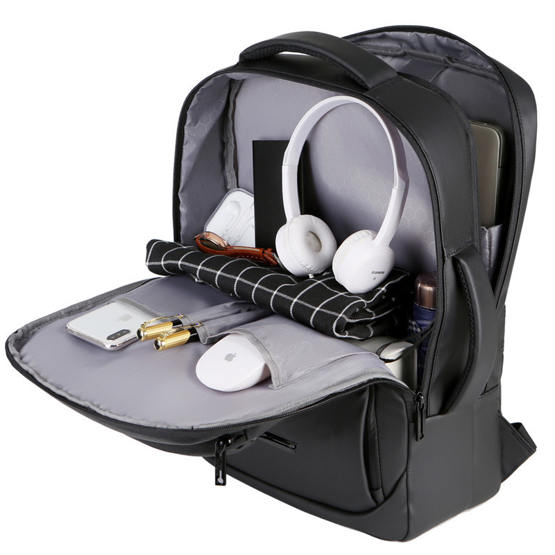 New Business Backpack Men &#039;S Waterproof Derm Computer Bag Multi-Functional Business Backpack Large Capacity Leisure Travel Bag