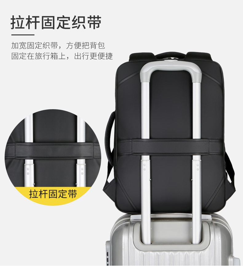 New Business Backpack Men 'S Waterproof Derm Computer Bag Multi-Functional Business Backpack Large Capacity Leisure Travel Bag New Business Backpack Men 'S Waterproof Derm Computer Bag Multi-Functional Business Backpack Large Capacity Leisure Travel Bag