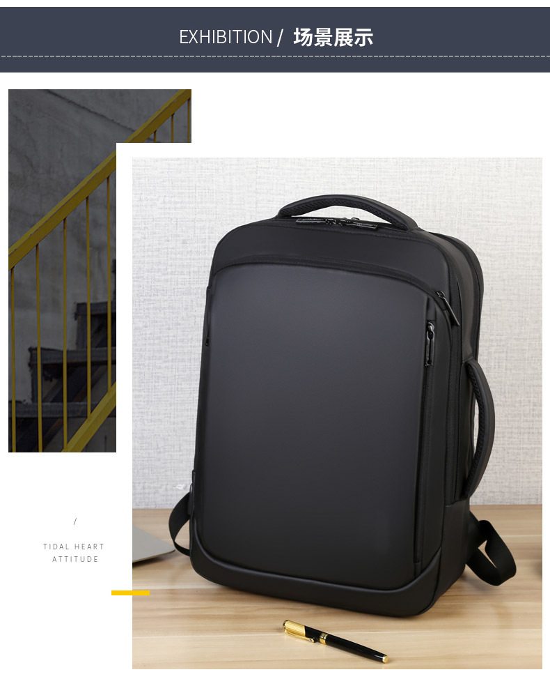 New Business Backpack Men 'S Waterproof Derm Computer Bag Multi-Functional Business Backpack Large Capacity Leisure Travel Bag New Business Backpack Men 'S Waterproof Derm Computer Bag Multi-Functional Business Backpack Large Capacity Leisure Travel Bag