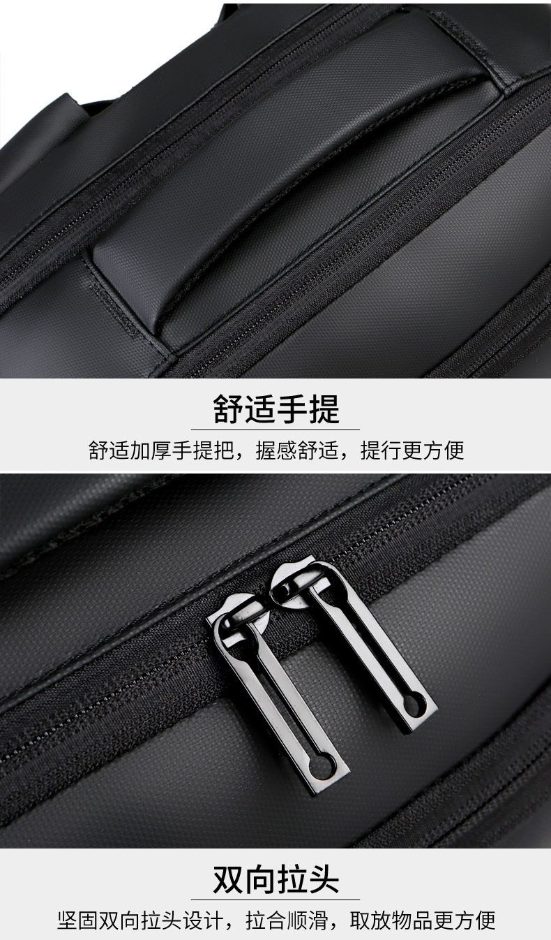 New Business Backpack Men 'S Waterproof Derm Computer Bag Multi-Functional Business Backpack Large Capacity Leisure Travel Bag New Business Backpack Men 'S Waterproof Derm Computer Bag Multi-Functional Business Backpack Large Capacity Leisure Travel Bag