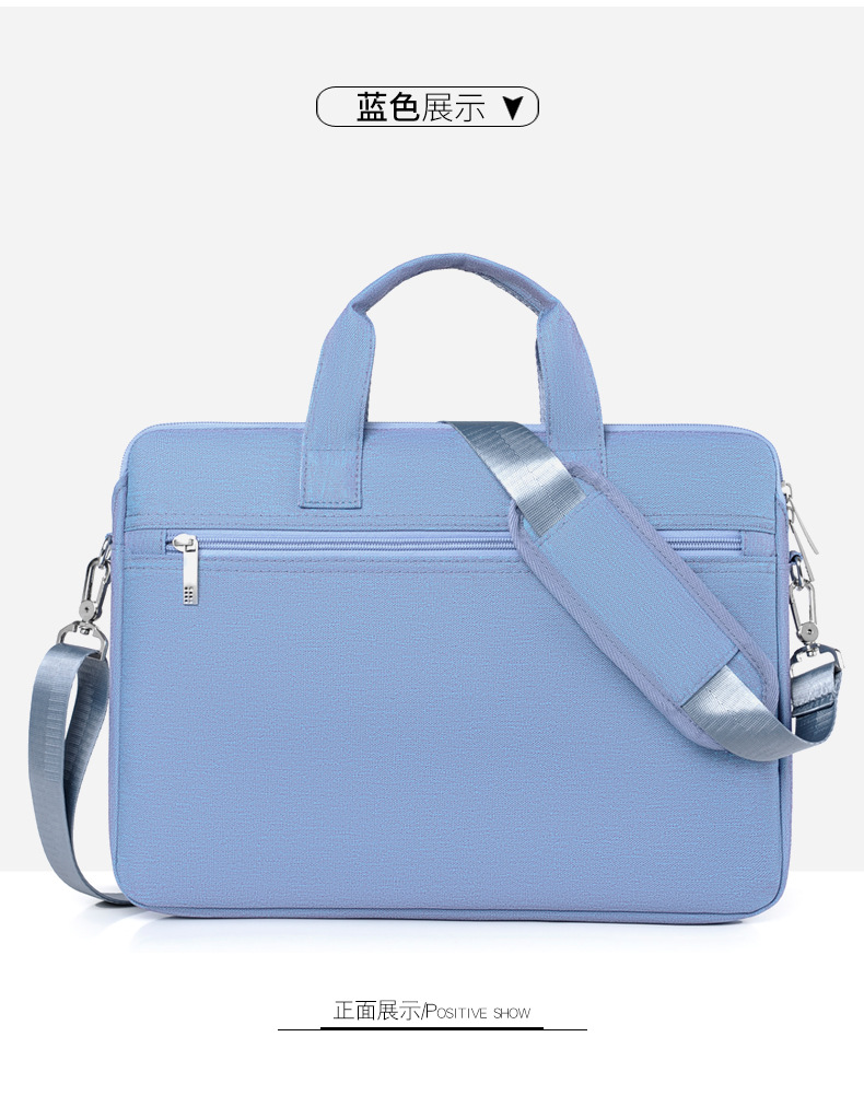 New Business Computer Bag Portable 14/15.6-Inch Briefcase Waterproof Anti-Seismic Large Capacity Notebook Bag Wholesale New Business Computer Bag Portable 14/15.6-Inch Briefcase Waterproof Anti-Seismic Large Capacity Notebook Bag Wholesale