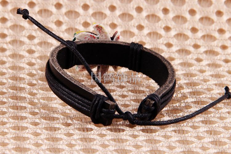 Red and yellow logo woven Bracelet Hawaii style Red and yellow logo woven Bracelet Hawaii style