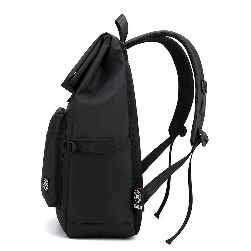 New Simple Backpack Men&#039;s Casual Travel Bag Computer Backpack Lightweight College Students Bag One Piece Dropshipping