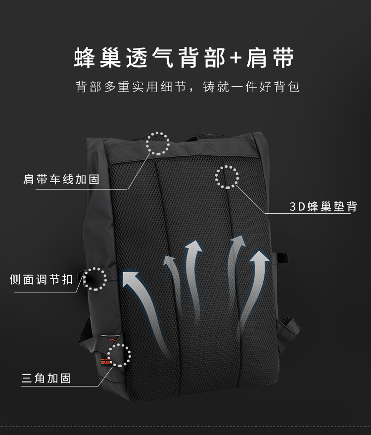 New Simple Backpack Men's Casual Travel Bag Computer Backpack Lightweight College Students Bag One Piece Dropshipping New Simple Backpack Men's Casual Travel Bag Computer Backpack Lightweight College Students Bag One Piece Dropshipping