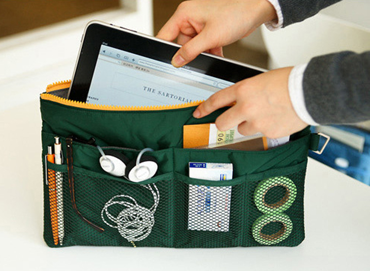 Fozo factory direct digital collection package data line collection bag IPAD tablet computer bag.
