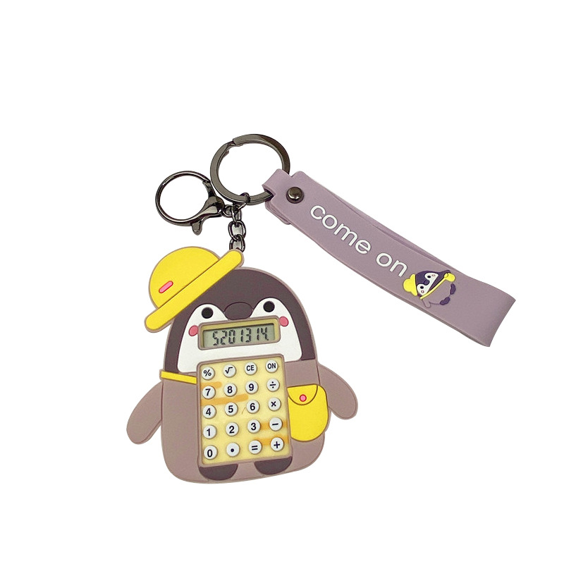 Internet Celebrity Educational Toys Maze Calculator Keychain Doll Mini Computer Pendant School Bag Bag Charm Tide