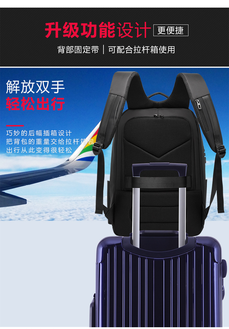 DC CrossBorder New MultiFunction Business Backpack Male USB Large Capacity Computer Bag Gift Student AntiTheft Backpack DC CrossBorder New MultiFunction Business Backpack Male USB Large Capacity Computer Bag Gift Student AntiTheft Backpack