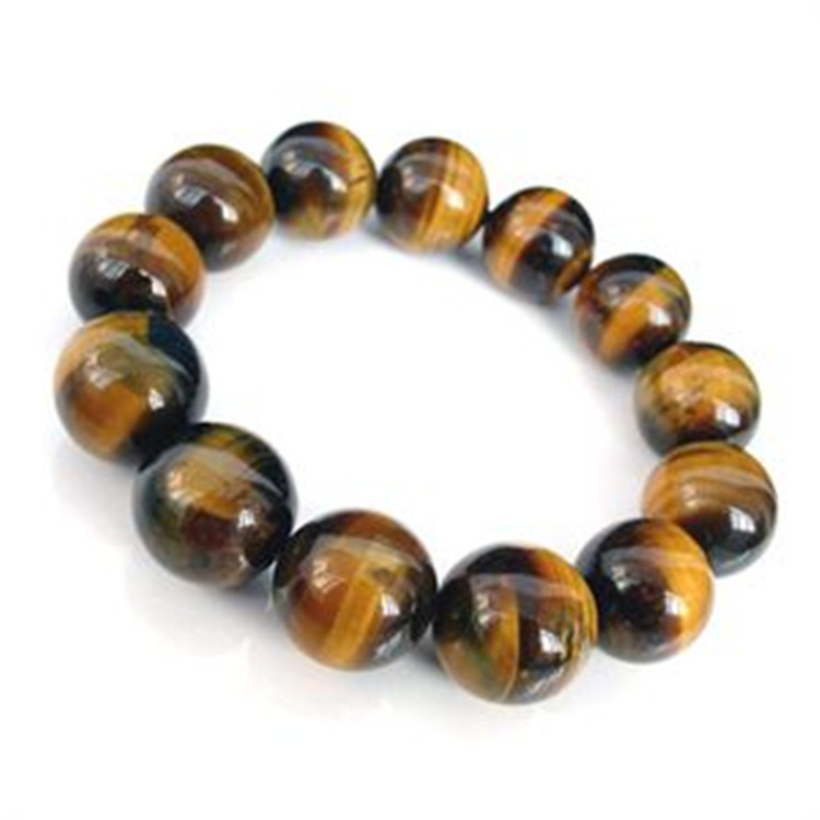 Factory Direct Supply 6-20mm Gem Scenic Spot Stall Live Broadcast Natural Yellow Tiger Eyes Tiger Eye' Stone Bracelet Tigereye Factory Direct Supply 6-20mm Gem Scenic Spot Stall Live Broadcast Natural Yellow Tiger Eyes Tiger Eye' Stone Bracelet Tigereye