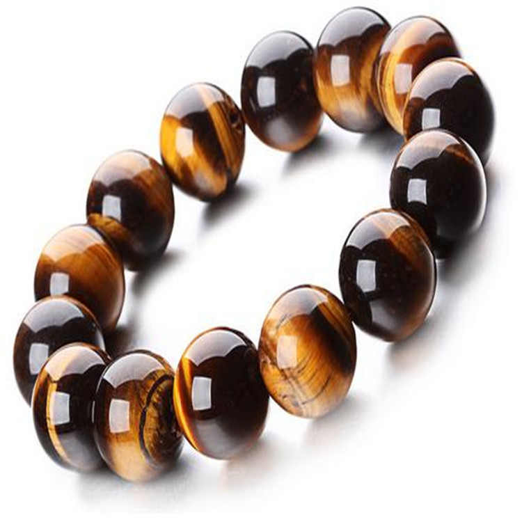 Factory Direct Supply 6-20mm Gem Scenic Spot Stall Live Broadcast Natural Yellow Tiger Eyes Tiger Eye' Stone Bracelet Tigereye Factory Direct Supply 6-20mm Gem Scenic Spot Stall Live Broadcast Natural Yellow Tiger Eyes Tiger Eye' Stone Bracelet Tigereye