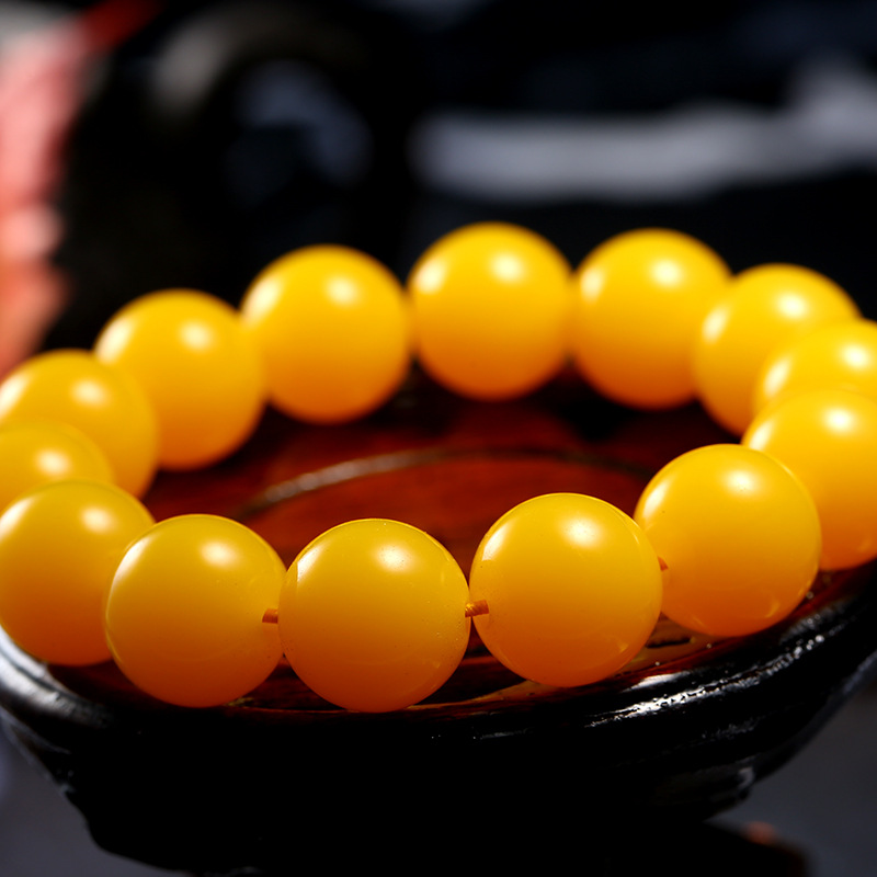 Imitation of the natural, new and old idea for bracelet chicken oil yellow bead chain men and women 's stall hot sell bracelet wholesale Imitation of the natural, new and old idea for bracelet chicken oil yellow bead chain men and women 's stall hot sell bracelet wholesale