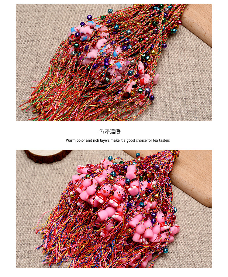 Hand-Woven Colorful Rope Bracelet Dragon Boat Festival Color Bell Colorful Rope Hanging Pig Small Yellow Duck Bracelet Ankle Chain Hand-Woven Colorful Rope Bracelet Dragon Boat Festival Color Bell Colorful Rope Hanging Pig Small Yellow Duck Bracelet Ankle Chain
