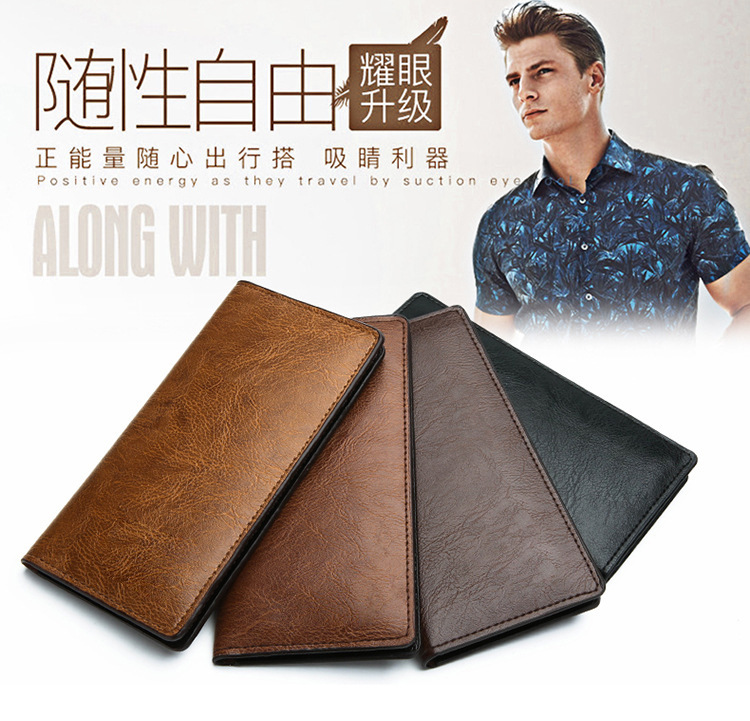 Gift Customized Wallet Men's Long Type Pu Soft Surface Stone Pattern Multiple Card Slots Wallet Business Casual Clutch Wallet Gift Customized Wallet Men's Long Type Pu Soft Surface Stone Pattern Multiple Card Slots Wallet Business Casual Clutch Wallet