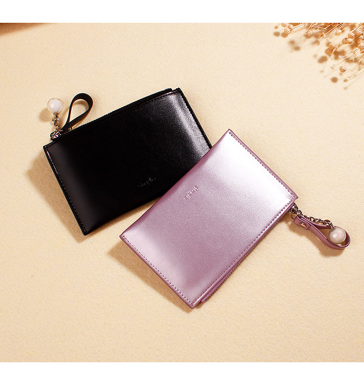 Qian Kai New KoreanStyle MultiFunction Mini Pearly Lustre Laser Creative Coin Purse Japanese and Korean Women's Wallet Qian Kai New KoreanStyle MultiFunction Mini Pearly Lustre Laser Creative Coin Purse Japanese and Korean Women's Wallet