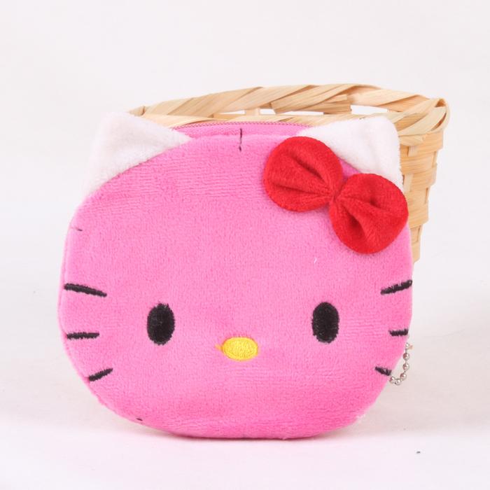 Plush toy cartoon coin purse wallet fashion craft plush package