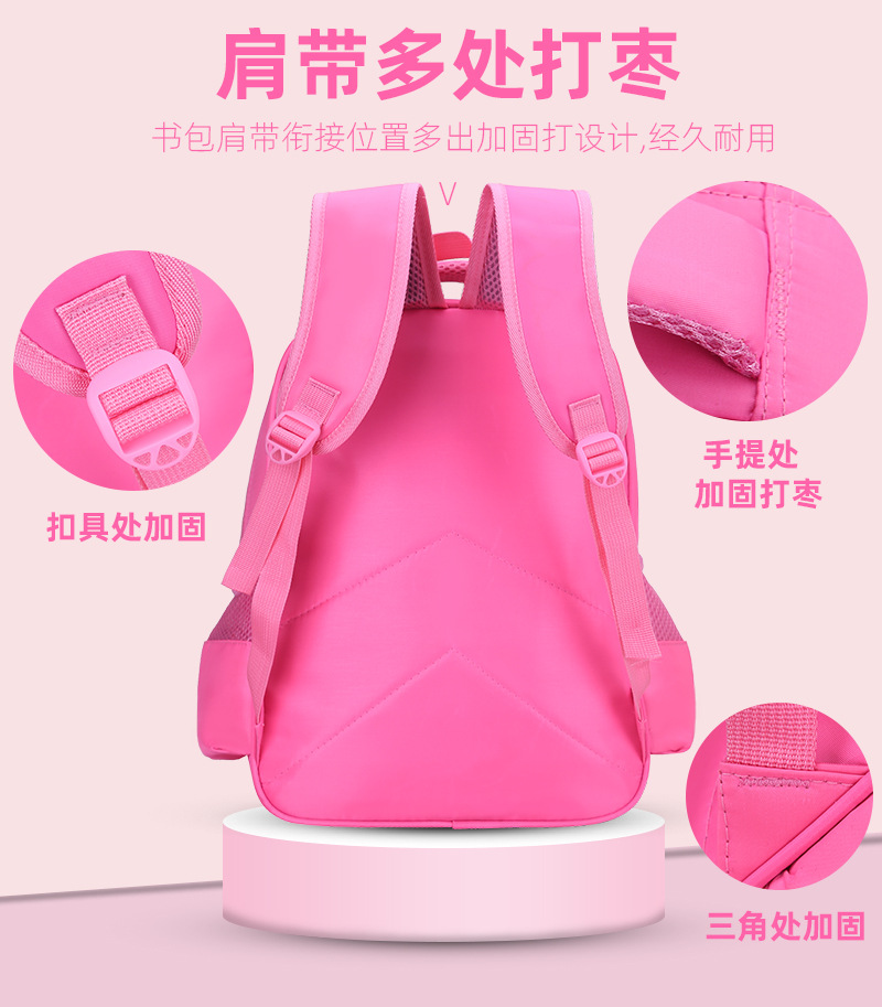 3D New Children's Schoolbag Eva Primary School Girls Burden Reduction Spine Protection Backpack Cartoon Backpack Factory Direct Sales