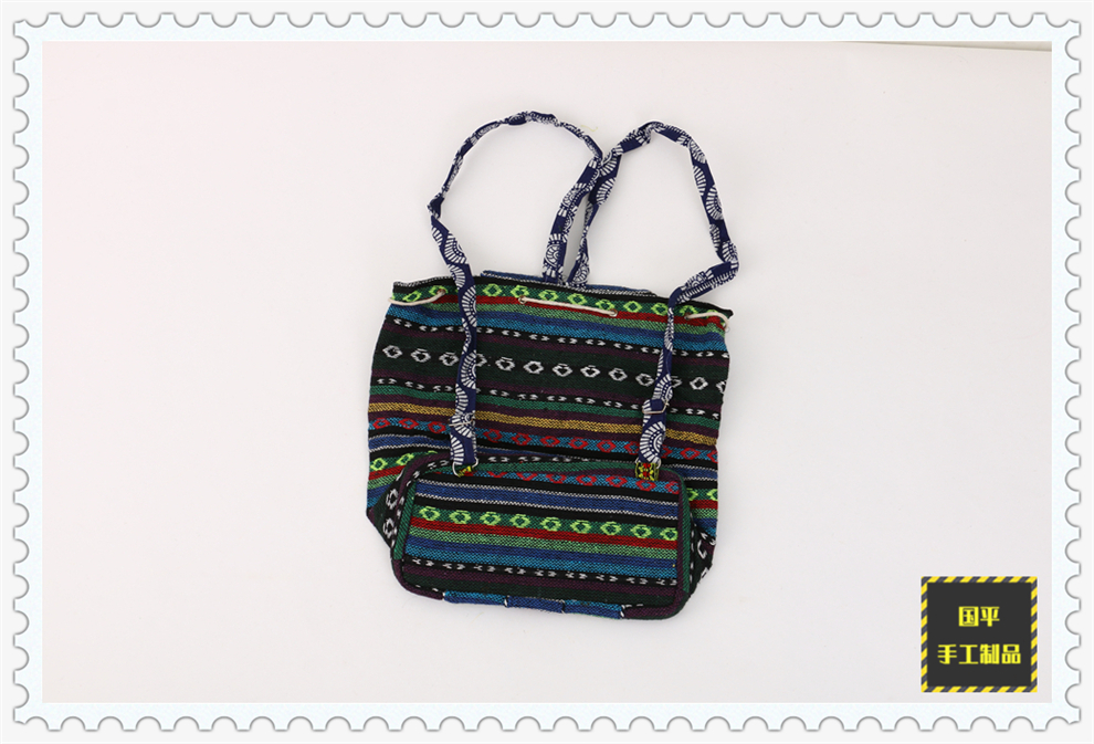 Ethnic Style Special New Fashion Women's Cotton Handmade Backpack with Shoulder Back Cover Can Be Closed Schoolbag Ethnic Style Special New Fashion Women's Cotton Handmade Backpack with Shoulder Back Cover Can Be Closed Schoolbag