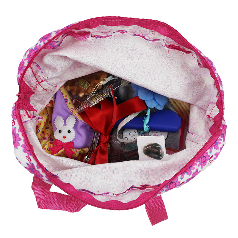 Cross-Border 43cm Xiafu Doll Clothes Accessories Storage Schoolbag Can Hold 18-Inch American Girl Doll Backpack