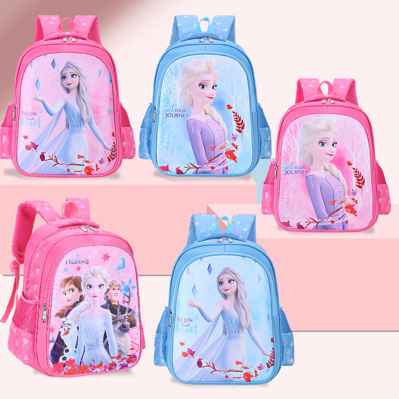 Foreign Trade Primary School Student Schoolbag Pu Cartoon Children's Schoolbag Grade 1-3 Backpack for Reducing Burden Factory Wholesale Foreign Trade Primary School Student Schoolbag Pu Cartoon Children's Schoolbag Grade 1-3 Backpack for Reducing Burden Factory Wholesale