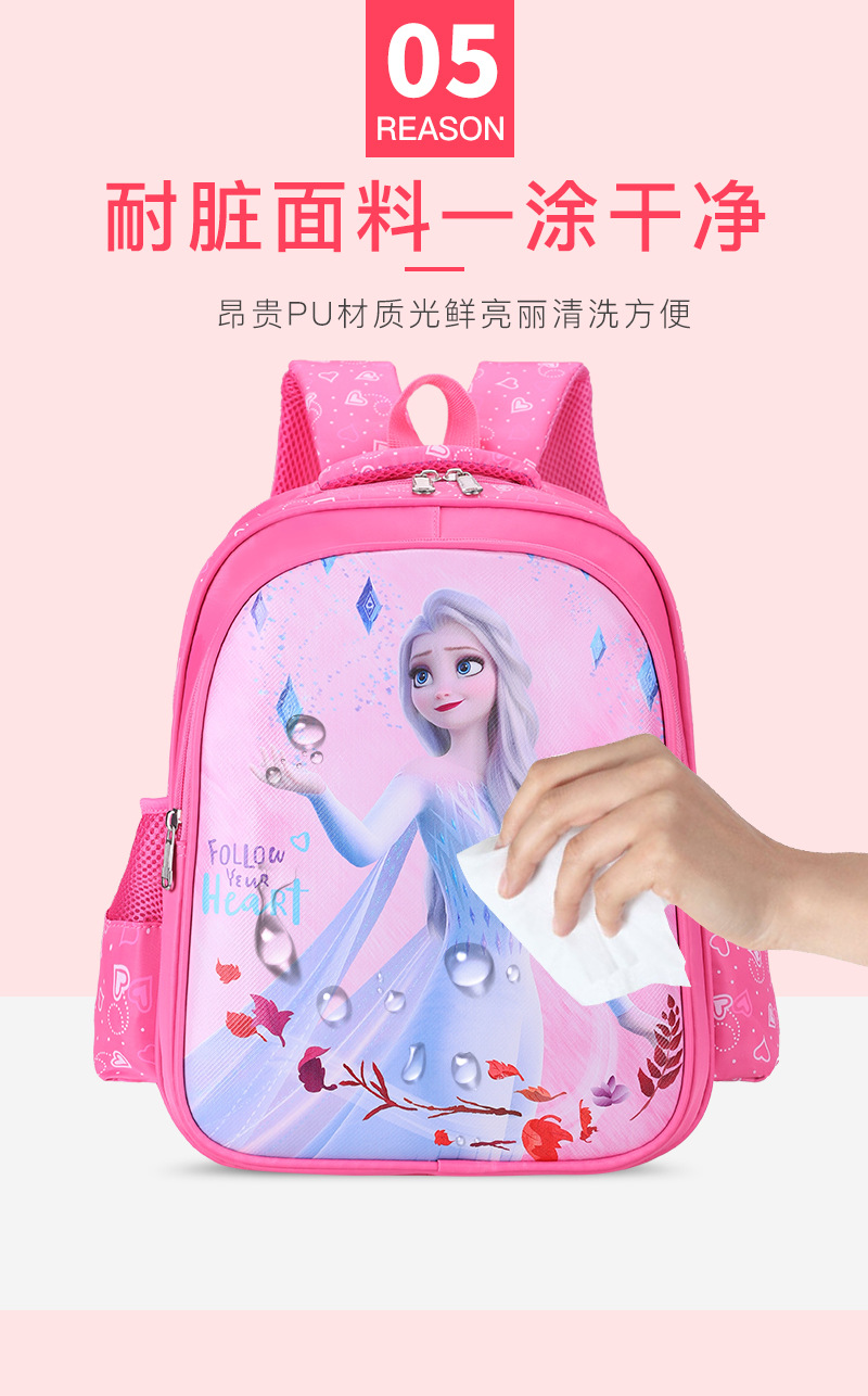 Foreign Trade Primary School Student Schoolbag Pu Cartoon Children's Schoolbag Grade 1-3 Backpack for Reducing Burden Factory Wholesale Foreign Trade Primary School Student Schoolbag Pu Cartoon Children's Schoolbag Grade 1-3 Backpack for Reducing Burden Factory Wholesale