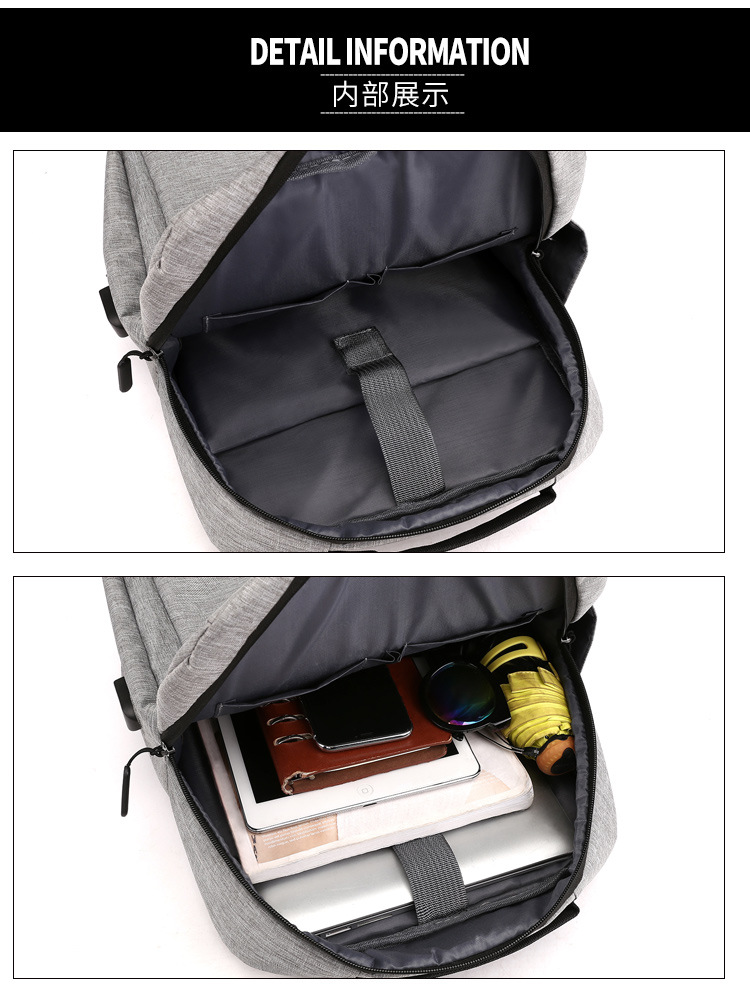 Customized Logo Mi Notebook Computer Backpack Casual Backpack Men's Oxford Cloth Business Casual Student Schoolbag Customized Logo Mi Notebook Computer Backpack Casual Backpack Men's Oxford Cloth Business Casual Student Schoolbag
