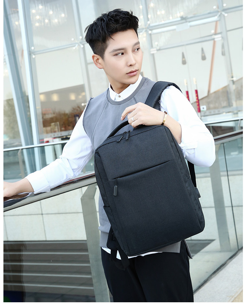 Customized Logo Mi Notebook Computer Backpack Casual Backpack Men's Oxford Cloth Business Casual Student Schoolbag Customized Logo Mi Notebook Computer Backpack Casual Backpack Men's Oxford Cloth Business Casual Student Schoolbag